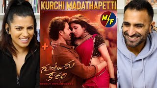 Kurchi Madathapetti Full Video Song Reaction  Guntur Kaaram  Mahesh Babu  Sreeleela  Trivikram [upl. by Lydell565]