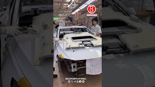 Immersive car building The whole process of car roof assembly Part 01 [upl. by Thurston]