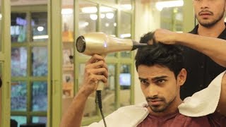 Vishnu Raj S Menon s hair and makeup session at Kromakay salon [upl. by Navonod986]