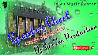 DJ SarZen New Year Speaker Check Competition Beat 2024 Public Demand Mix DJ SarZen Production [upl. by Sikram]