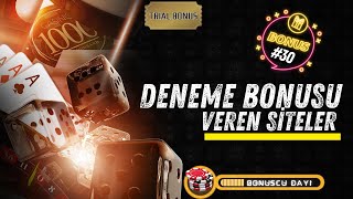 💎 DENEME BONUSU VEREN EN İYİ 2 SİTE 💎 30 denemebonusu [upl. by Atsirtal196]