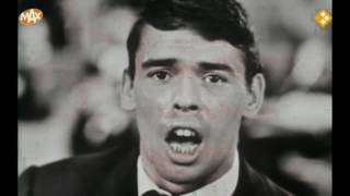 Jacques Brel breaks his guitar after performing quotQuand on a que lamourquot [upl. by Yllus854]