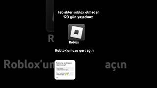 Roblox niye kapandın ki [upl. by Glinys]