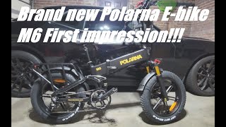 Brand new Polarna Ebike M6 First impression [upl. by Aienahs]