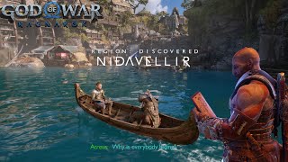 God of War Ragnarök Travel to Svartalfheim through Mystic Gateway Find a way to Nioavellir PART4 [upl. by Edson689]