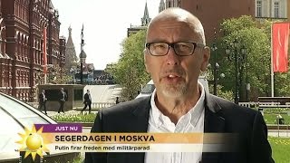 quotLite kalla krigetkänslaquot  Nyheternas utsände i Moskva  Nyhetsmorgon TV4 [upl. by Nimajeb512]