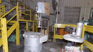 Thermtronix 1000 Pound Rotary Degassing and Fluxing Unit for Aluminum Alloys [upl. by Proud625]