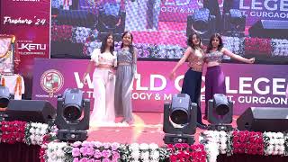 FRESHER PARTY 2K24FRESHERS PERFORMANCE  WORLD COLLEGE [upl. by Brenna694]