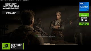 Call of Duty Modern Warfare 2019 Walkthrough 2 Embedded on RTX 4060 Laptop  Colorful Evol P15 [upl. by Blumenthal222]