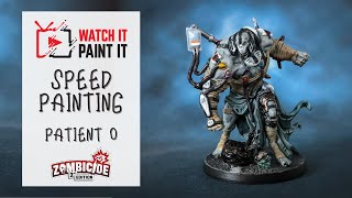 SPEED PAINTING Zombicide Second Edition  Patient 0 with Contrast Paints [upl. by Wamsley]