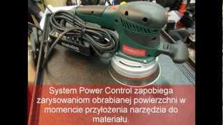 Metabo Szlifierka mimośrodowa z elektroniką SXE 450 TurboTec 350 W [upl. by Relyuc202]