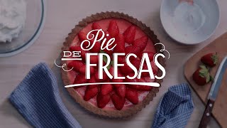 Pie de Fresas en menos de 1 minuto [upl. by Lehteb374]