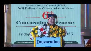 Dpsru amp DIPSAR pharmacy College Convocation 2023 27 December [upl. by Vivl]