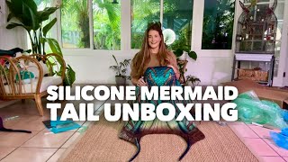 FINFOLK FULL SILICONE TAIL UNBOXING [upl. by Itida529]