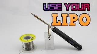 PERFECT field repairs LiPo powered soldering iron  TS100 soldering iron review [upl. by Joye837]