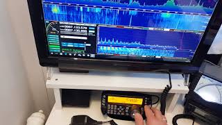 Panadapter rtl sdr Kenwood ts480  Hdsdr By IN3FOB [upl. by Peck506]