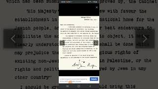 rothschild and the balfour declaration 📜 palestine [upl. by Howarth675]