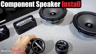 Component Speaker Installation  AnthonyJ350 [upl. by Ahasuerus]