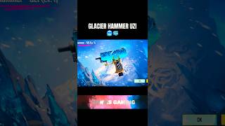 GLACIER HAMMER UZI LEVEL 4 UPGRADE 🥶🧊 😱🥵1vs2 bgmi shorts pubgmobile foryou [upl. by Ellenod]