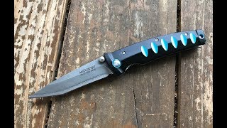 The Mcusta Katana Pocketknife The Full Nick Shabazz Review [upl. by Seaddon]