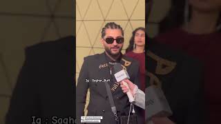 Bilal Saeed wrote Free Palestine above his coat at the Hum Style Award 2024 bilalsaeed kuku [upl. by Guerra]