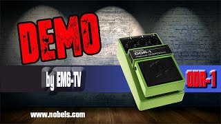 Nobels ODR1 Overdrive Guitar pedal demo by EMG TV [upl. by Mccallum]