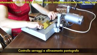 Olivetti Funeraria  Video 6 Pantografo Alluminio  Tecnicanews Video [upl. by Levona]