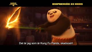 Kung Fu Panda 4  Fireball Fury  Biopremiär 22 mars [upl. by Yrocej]