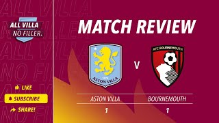 Tactics Analysis  How Aston Villa Played Well But Dropped Points At Bournemouth  Tielemans Stars [upl. by Nnaylrebmik]