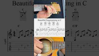 Excellent fingerpicking practice Beautiful and simple chords with a soothing vibe Play along [upl. by Ahcropal]