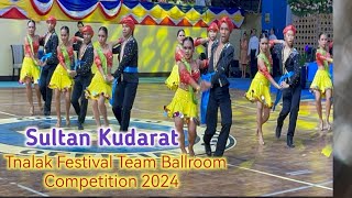 Tnalak Festival Team Ballroom competition 2024 from Sultan Kudarat [upl. by Andriette]