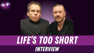 Ricky Gervais amp Warwick Davis Interview on Lifes Too Short [upl. by Raffarty]