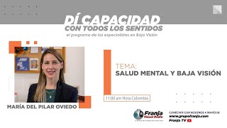 DíCapacidad Salud mental y baja visión [upl. by Eelidnarb84]