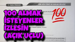 8Sınıf Din Kültürü 2Dönem 1Yazılı [upl. by Danika]