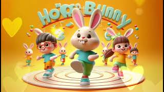 quotHop Like a Bunny  Fun Action Nursery Rhyme for Kids  Dance and Move Alongquot Song with Lyrics [upl. by Gale]