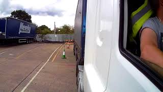 Class 1 Reversing Exercise HGV Training By Blue Triangle Training [upl. by Ninahs]