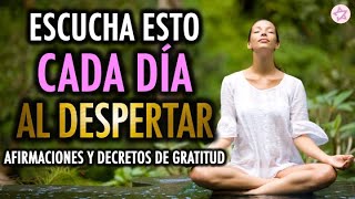 🌤🙏🏻 Afirmaciones y Decretos Positivos Para Empezar Bien El Día 💜🤩 Motivación Para La Mañana [upl. by Tiny]