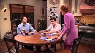 Two and a half men  Alan is sauer auf Charlie DEUTSCH [upl. by Akehsat]