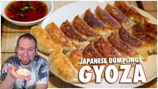 How to Make Japanese Dumplings at Home  Gyoza Recipe [upl. by Teriann]