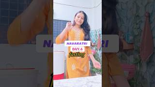 Mini Vlog  Navaratri Day4 What I eat in a DAY fasting trending trendday4 decoration [upl. by Assadah]