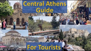 🇬🇷 Central ATHENS GUIDE for Tourists  Acropolis Plaka Monastiraki Syntagma Ermou Greece [upl. by Aleka317]