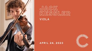 Graduation Recital Jack Kessler viola [upl. by Ahsinotna]