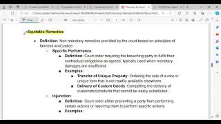 Remedies for Breach of Contract  law of contract llbpart3  law  in urdu [upl. by Gnilyam]