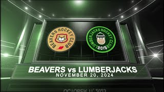 2425 HPL 2015 Lumberjacks vs Beavers  Nov 20 2024 [upl. by Janette297]