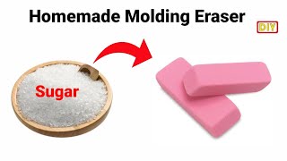 How to make Eraserclay type Eraser at home easily makinghow to make Kneaded Eraserhomemade Eraser [upl. by Adnaluoy]