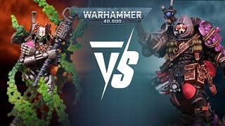 Necrons Vs Deathwatch 2000pts Warhammer 40K Battle Report [upl. by Carver]