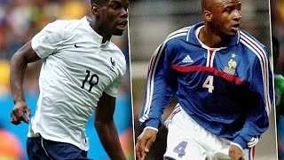 Patrick Vieira vs Paul Pogba  The Past vs The Future [upl. by Wyne237]