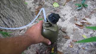 Sawyer Squeeze PointONE Gravity Filter Setup [upl. by Russell]