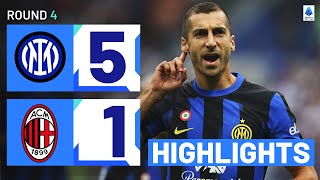 InterMilan 51  Inter claim city bragging rights Goals amp Highlights  Serie A 202324 [upl. by Naitsirc455]