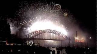 2011 New Years Fireworks Sydney Harbour Bridge Spectacular Finale [upl. by Doti491]